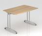 Preview: Schreibtisch Berlin 120 cm Eiche